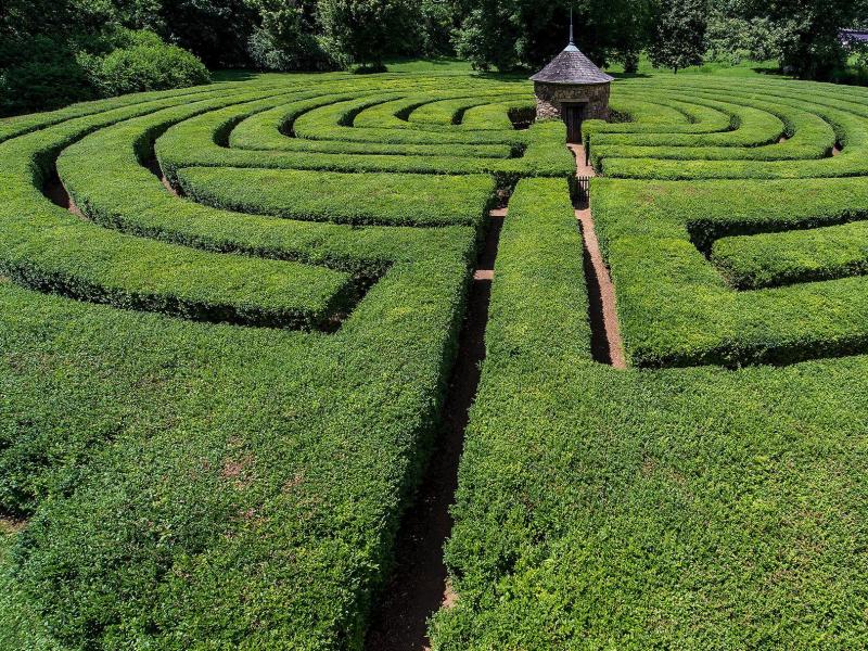 Harmonist Labyrinth, New Harmony