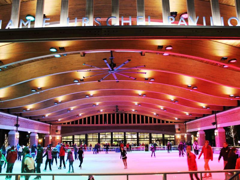Central Park Plaza ice rink