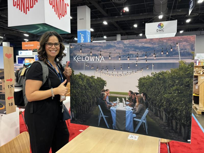 IMEX America 2024 - Kelowna sign