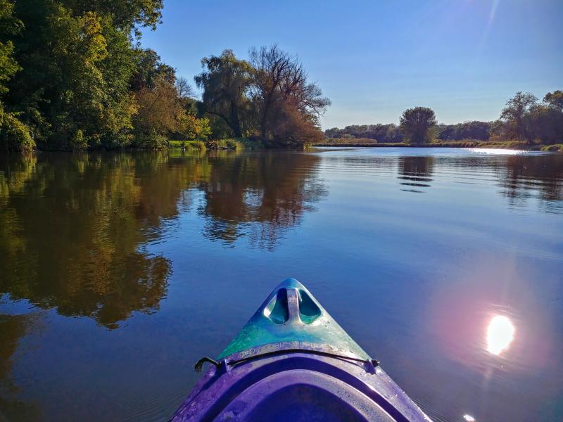 on the Fox River Water Trail