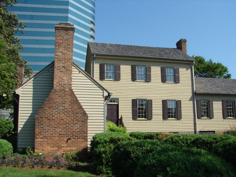 Blount Mansion was once the home of the prominent Knoxville politician William Blount.