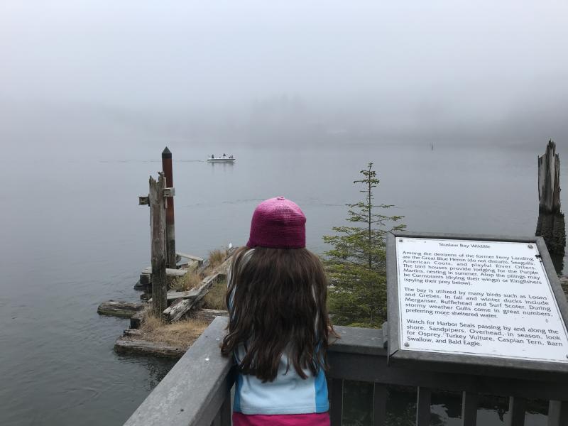 The Old Ferry Dock on the Siuslaw River in Old Town Florence by Taj Morgan The Old Ferry Dock on the Siuslaw River in Old Town Florence by Taj Morgan
