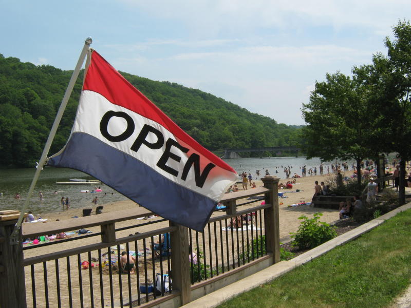 Laurel Hill State Park Beach