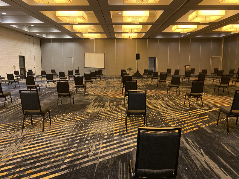 Oakland Convention Center Meeting Room Setup