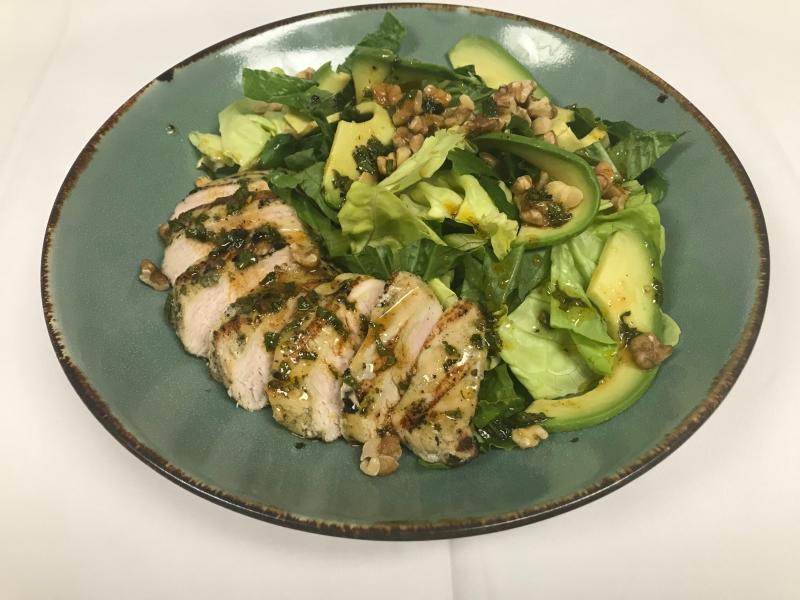 Chicken avocado salad