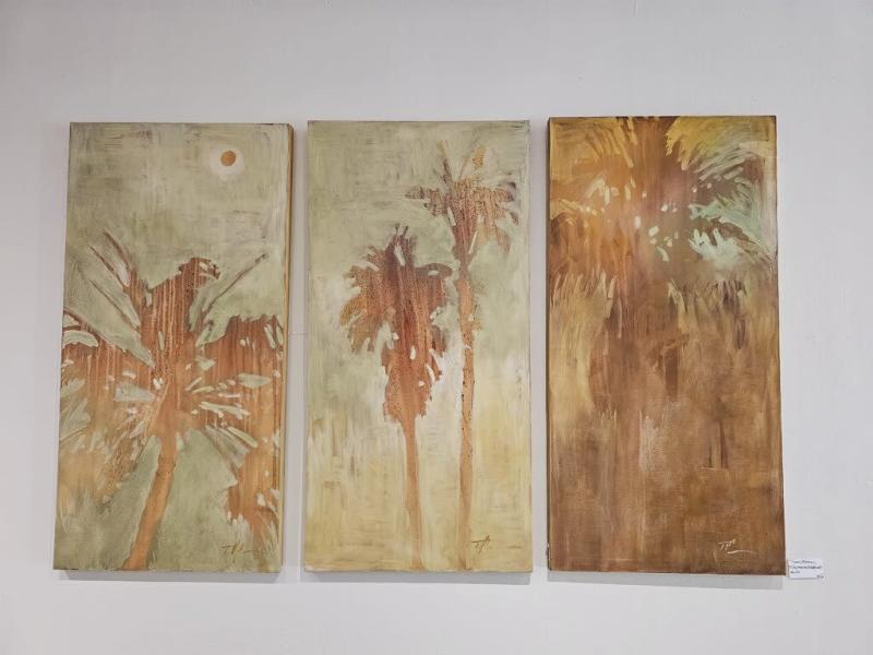 Paining at Michele Fine Art Gallery in Palm Springs