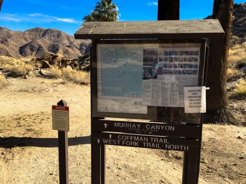 murray-canyon-trail Sign