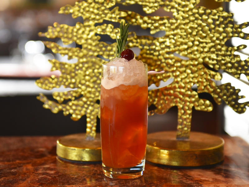 Miss Mistletoe Holiday Cocktail at J&G Steakhouse at The Phoenician