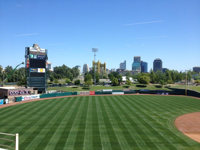 Raley Field, home to Sacramento River Cats