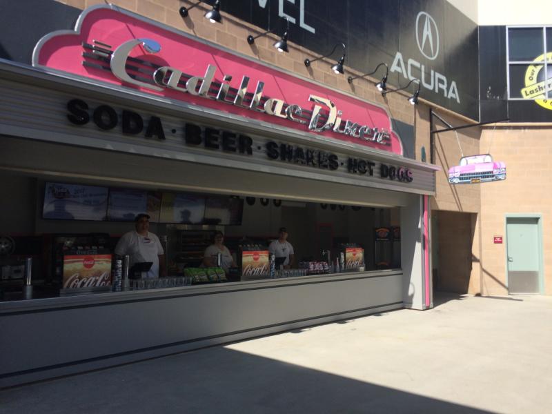Cadillac Diner at Raley Field