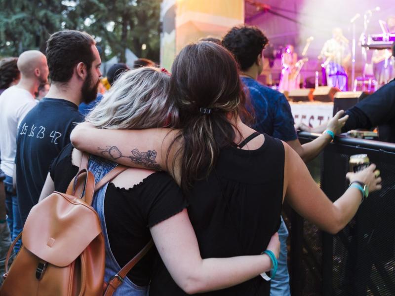 friends at jazz fest