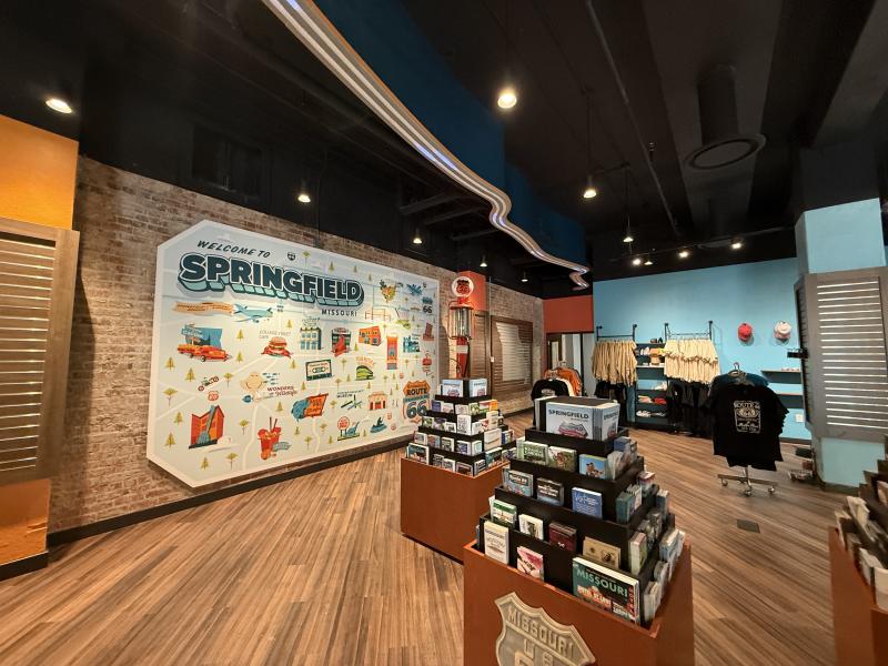 Springfield Route 66 Welcome Center Interior