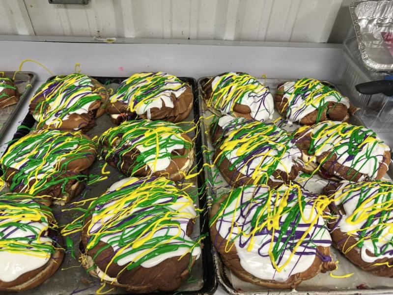 Green's Piggly Wiggly King Cake