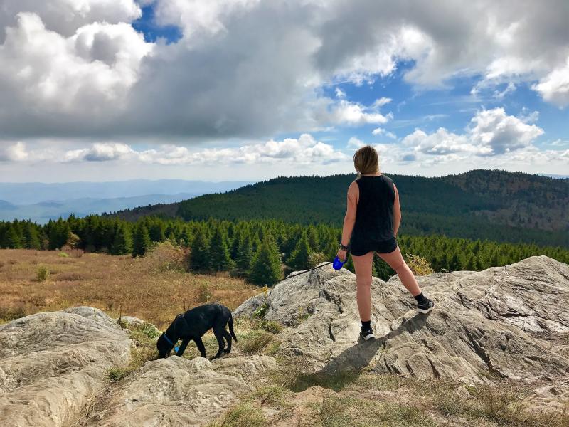 Pet Friendly Hiking Black Balsam