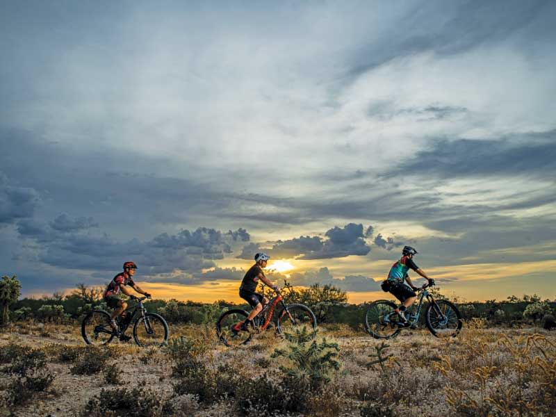 Mountain biking at Fantasy Island