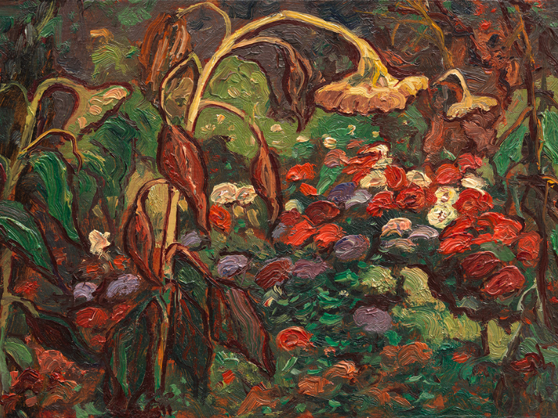 JEH MacDonald - A Tangled Garden