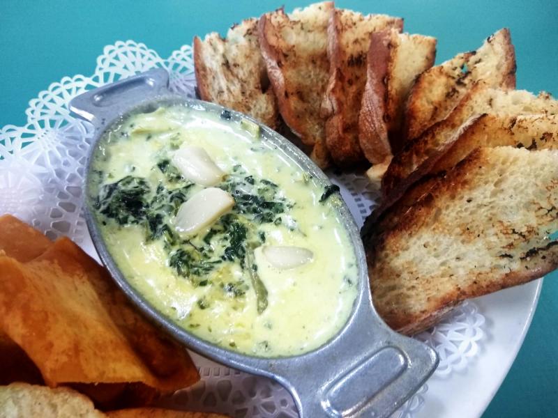 Spinach Fondue from Larkspur