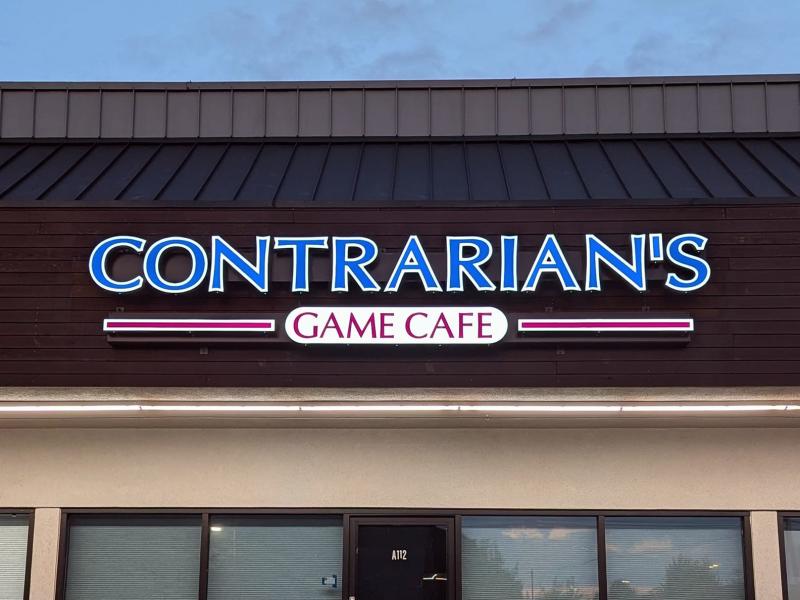 Contrarian's Game Cafe building