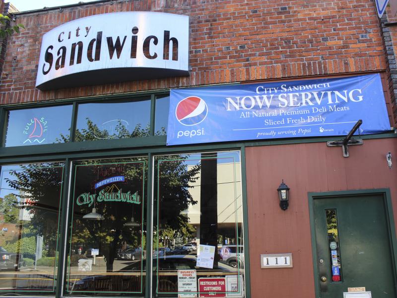 City Sandwich Co Exterior