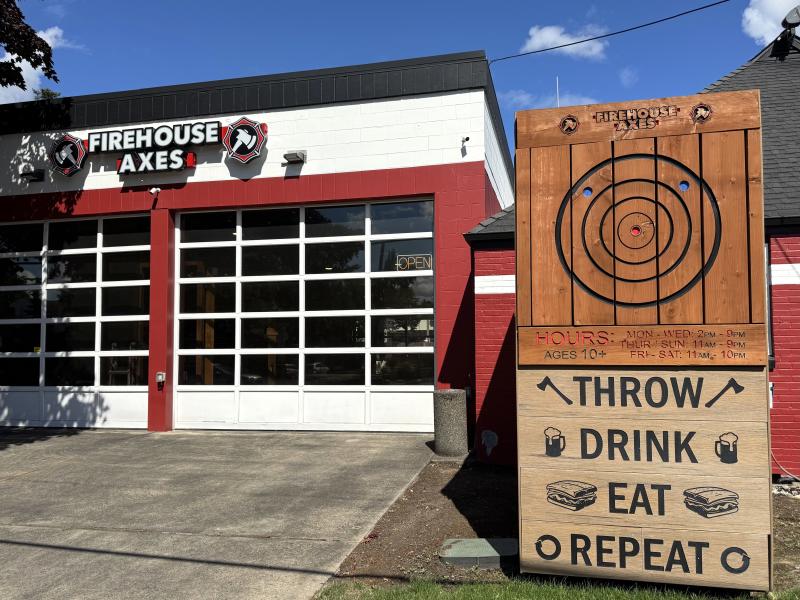 Firehouse Axes Exterior July 2025
