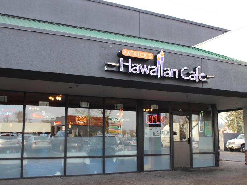 patrick's hawaiin cafe exterior
