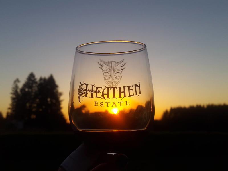 heathen estate wine