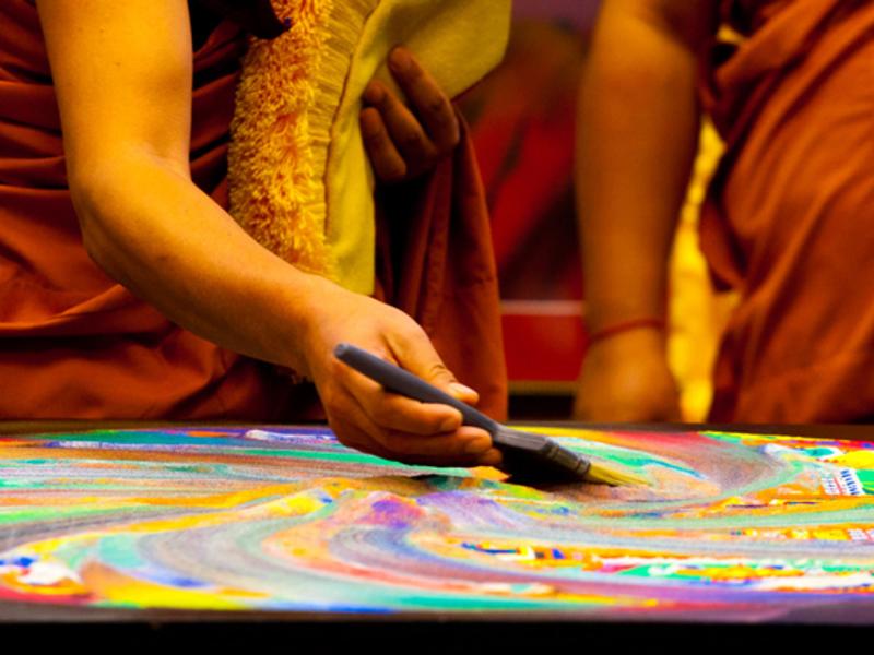 Tibetan Sand Mandala Event