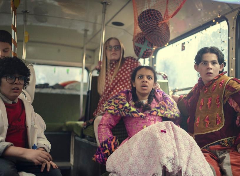 The Last Bus cast - image courtesy Netflix- Wildseed Studios