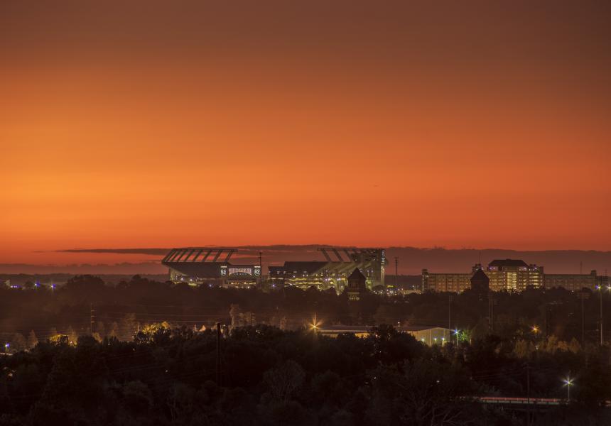 Williams-Brice Stadium at Sunrise