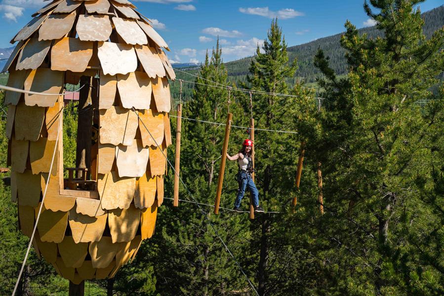 Snow Mountain Ranch Aerial Challenge Course 3 - Granby, Colorado