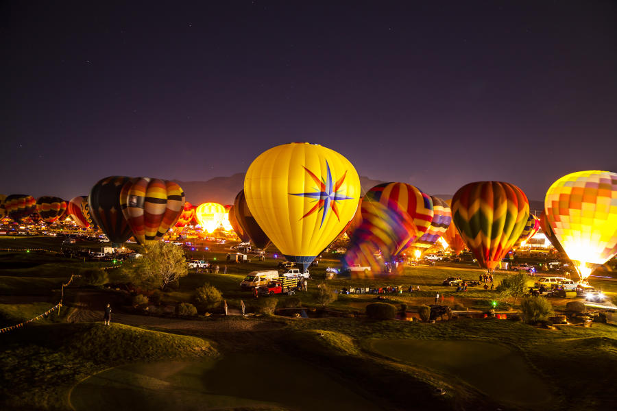 Albuquerque Balloon Glow