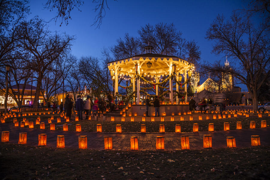 Old Town Luminarias