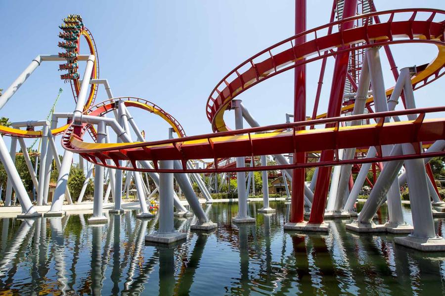 Silver Bullet at Knott's Berry Farm