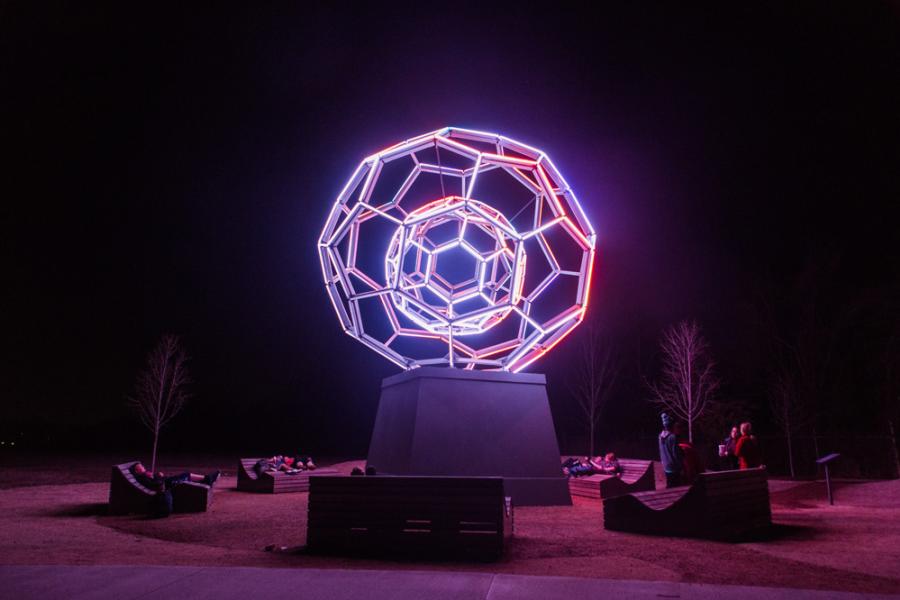 Crystal Bridges Buckeyball