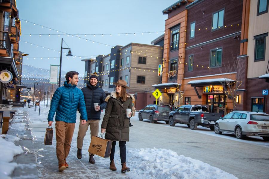 Shopping in Big Sky