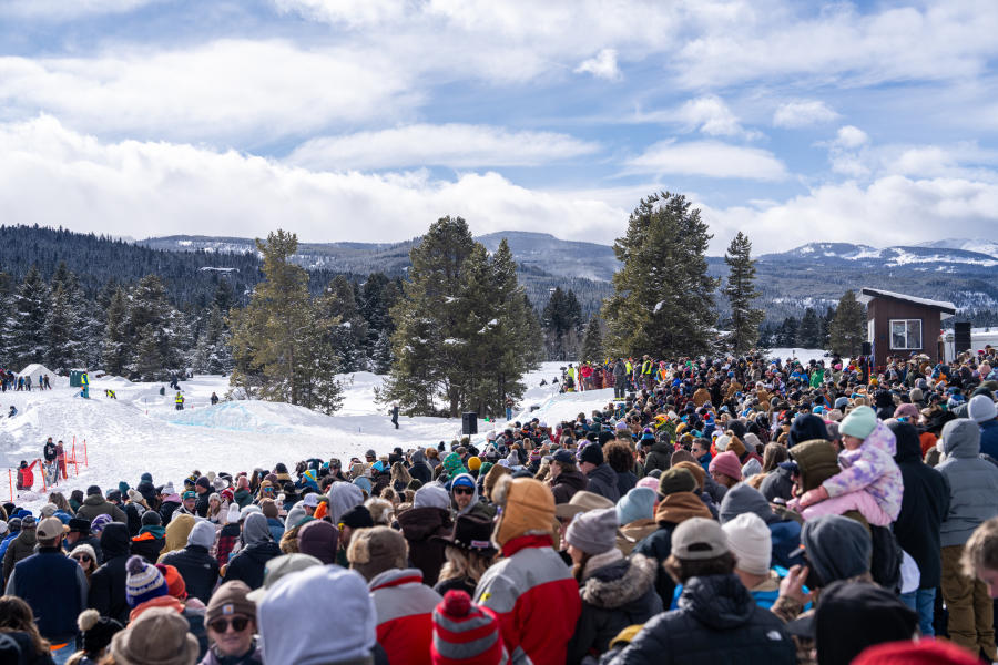 Best in the west showdown skijoring