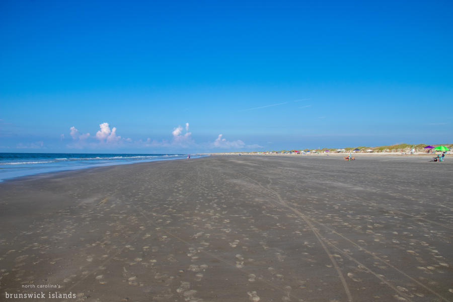 Sunset Beach in the brunswick islands