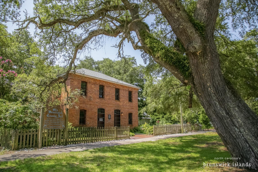 Old Brunswick County Jail in Southport, NC.