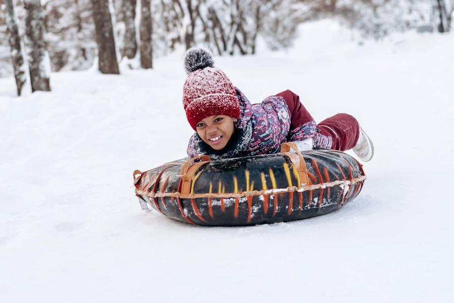 Sledding in Chicagoland