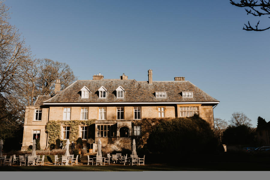 External shot of the Slaughters Manor House