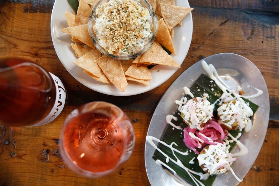 taco y vino