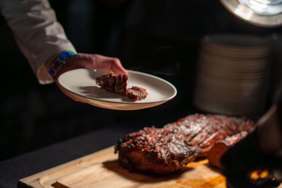 Nolan's Catering Beef Tenderloin Carving at Hotel Canandaigua