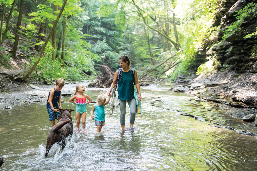 Family Fun at Grimes Glen