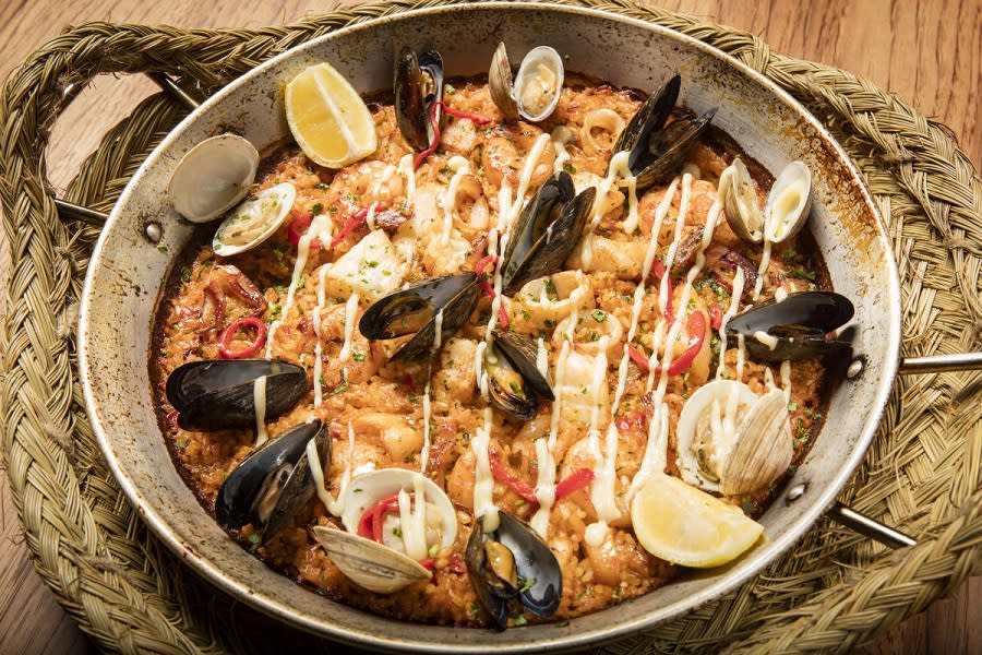 Seafood Paella