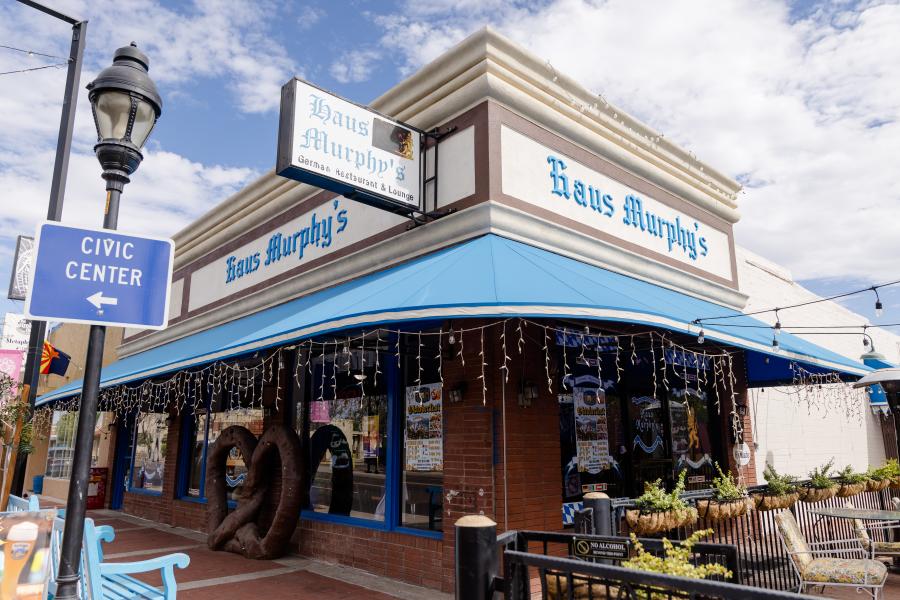 photo of the exterior of Haus Murphy's