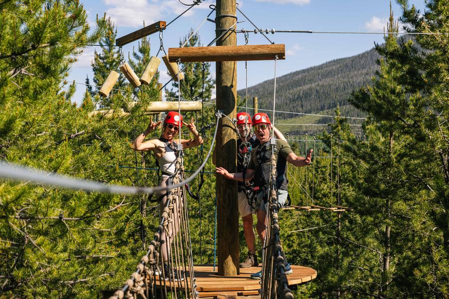 Snow Mountain Ranch Aerial Challenge Course 5 - Granby, Colorado