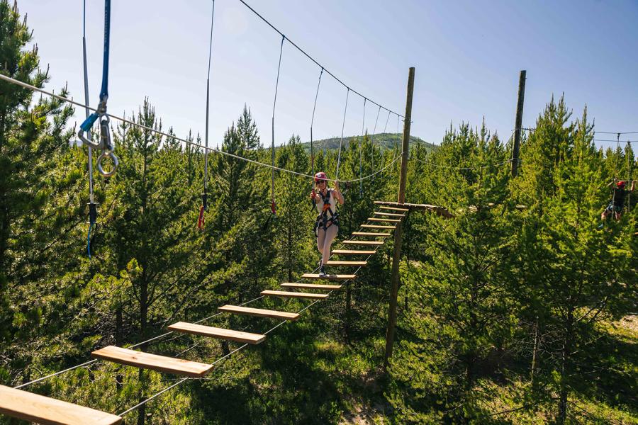 Snow Mountain Ranch Aerial Challenge Course 6 - Granby, Colorado