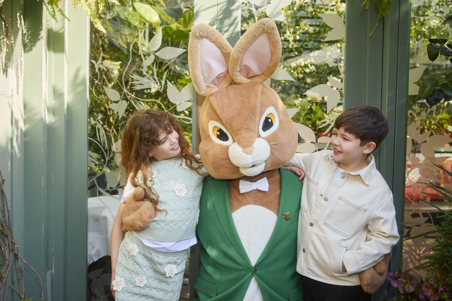 The Ivy Easter Bunny at The Ivy