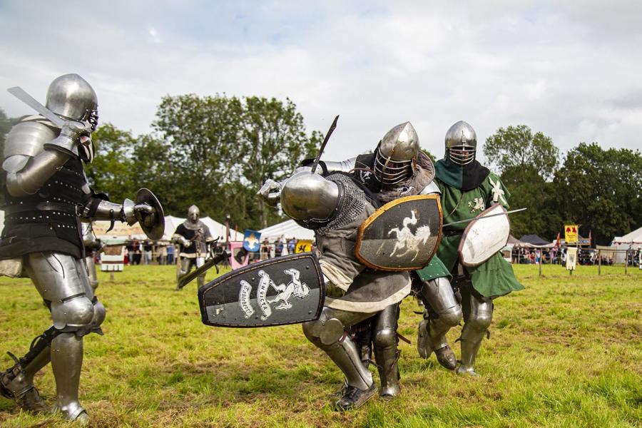 Knights at The Loxwood Joust
