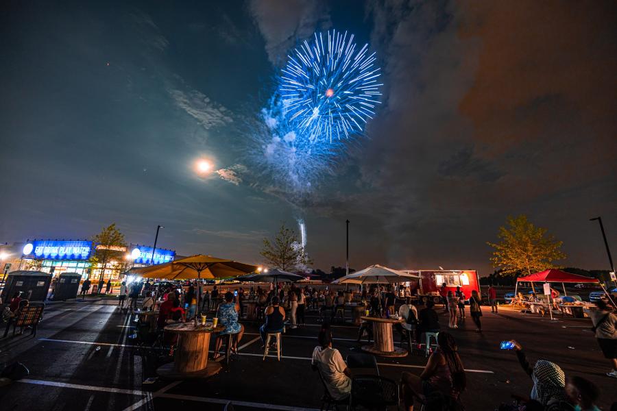 Fireworks MidCity The Camp